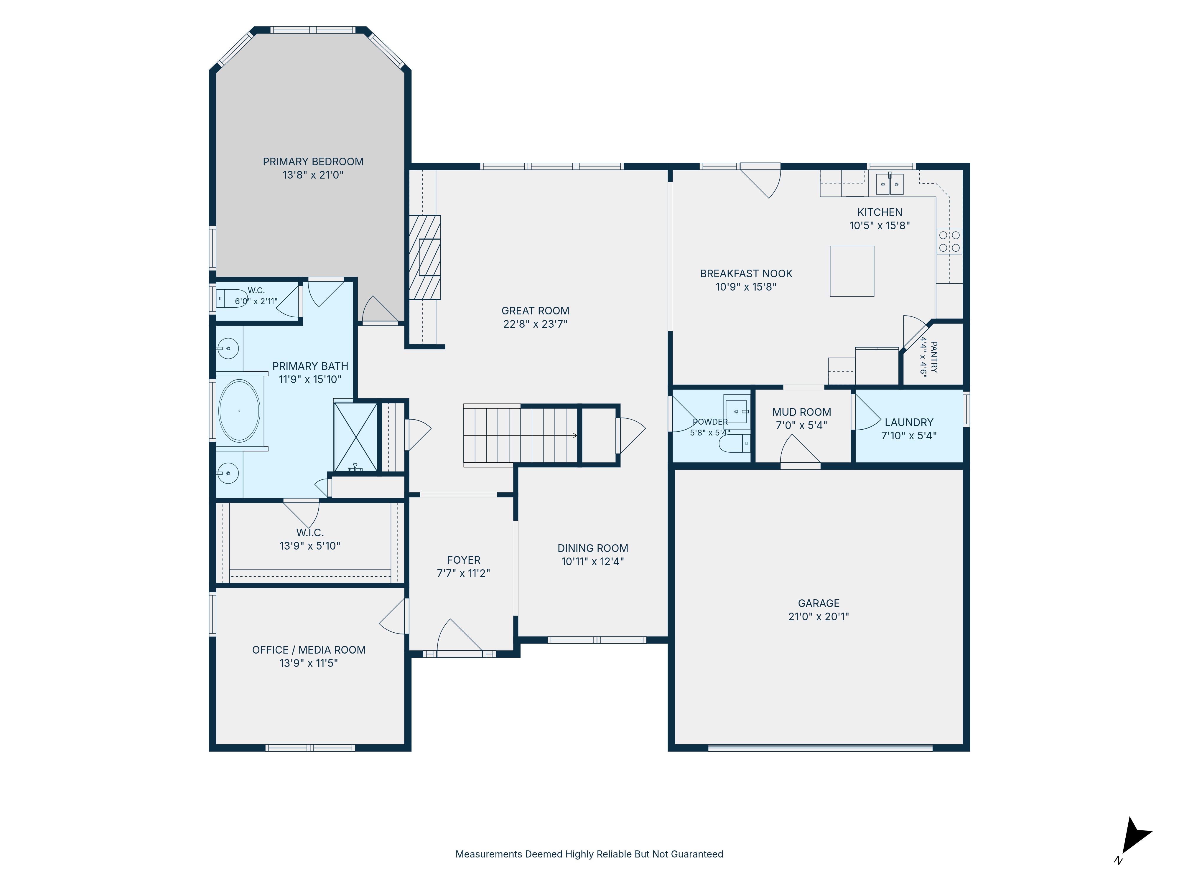 Floor plan 1 for 514 Compass Rose Way, Irmo